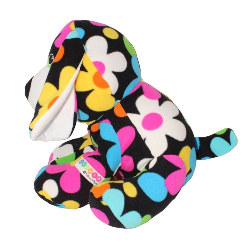 Melissa & Doug Bloomer Dog Stuffed Animal Beeposh Plush Daisy Floral Pattern 12" - Picture 2 of 5